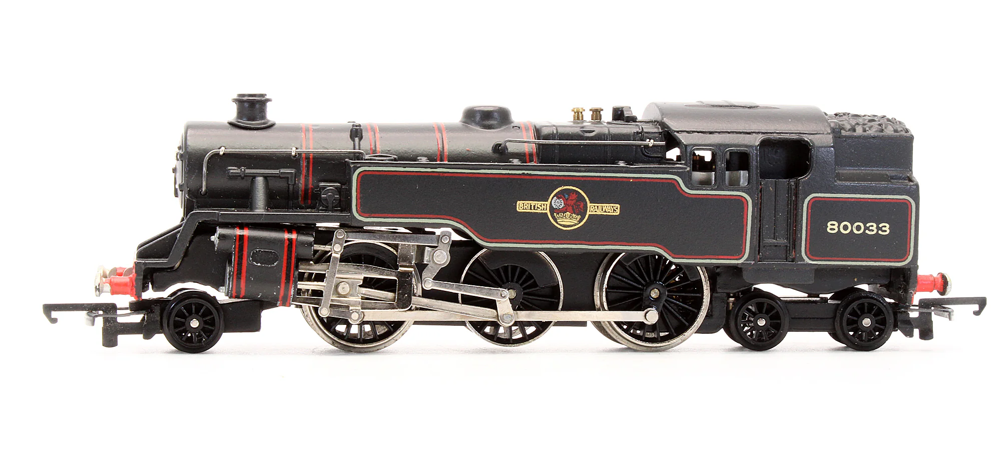 Pre-Owned BR 2-6-4 Tank '80033' Steam Locomotive - Image 4