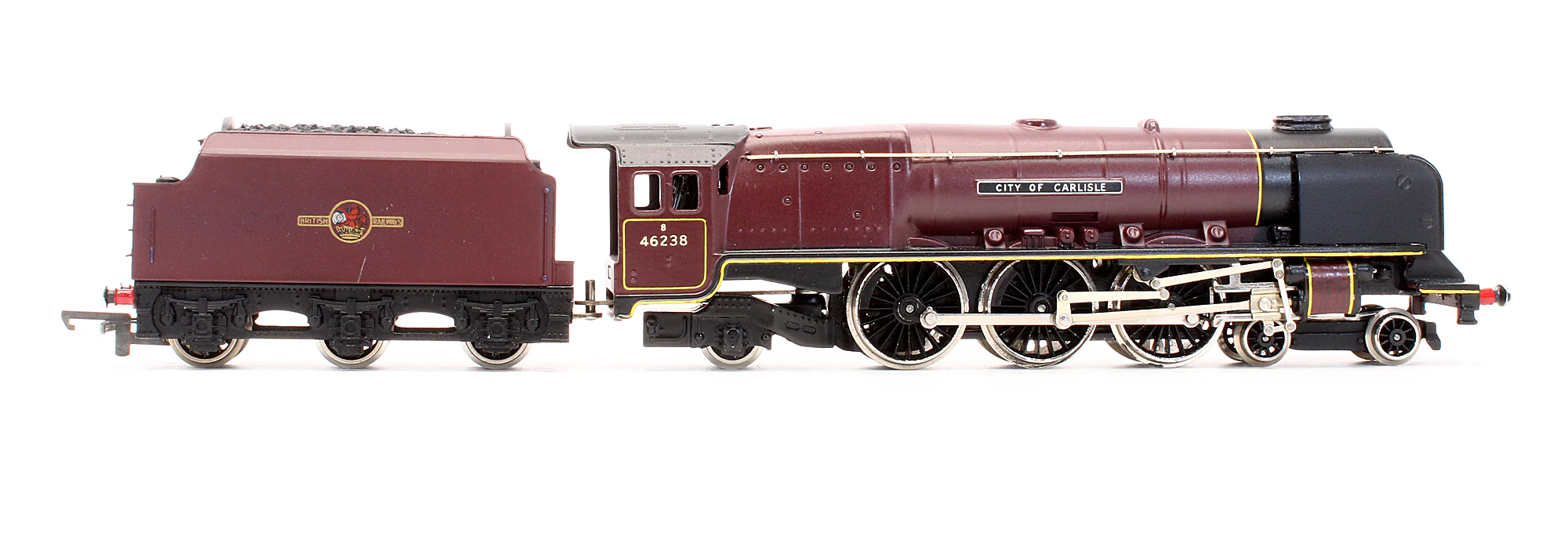 Pre-Owned W2226AM2 BR Maroon 4-6-2 'City Of Carlisle' 46238 Steam Locomotive (5 Pole) - Image 3