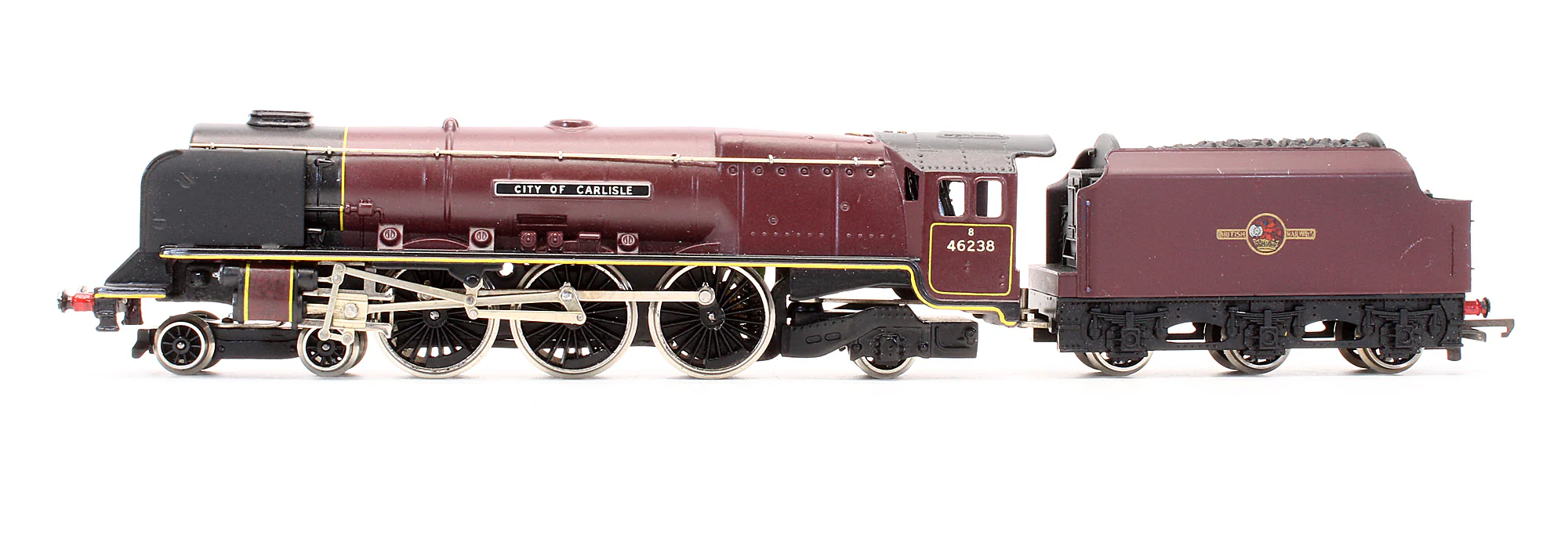 Pre-Owned W2226AM2 BR Maroon 4-6-2 'City Of Carlisle' 46238 Steam Locomotive (5 Pole) - Image 4