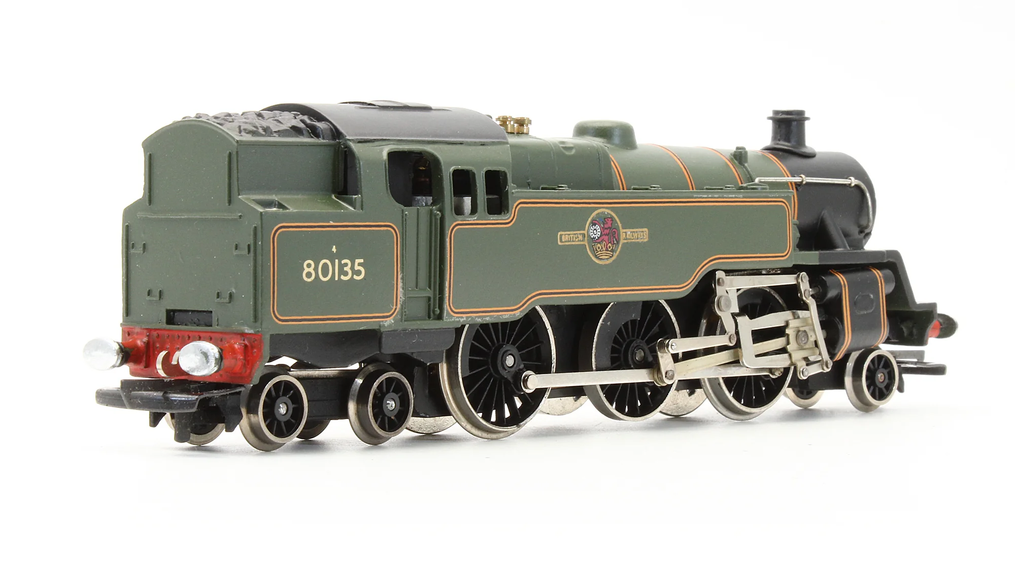 W2270 Pre-Owned BR Lined Green 2-6-4 Standard Tank '60135' Steam Locomotive - Image 2