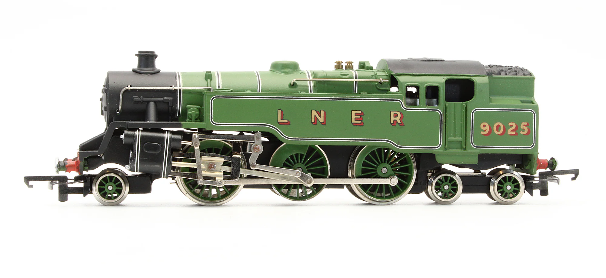 W2271 Pre-Owned LNER Lined Green 2-6-4 Tank '9025' Steam Locomotive - Image 4