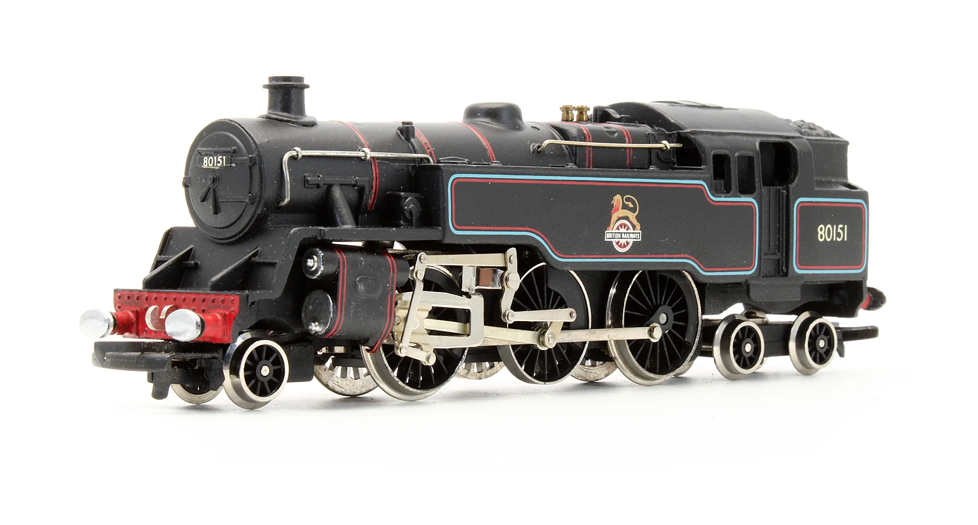 Pre-Owned W2279/5P BR Lined Black 2-6-4 Standard Tank '80151' Steam Locomotive
