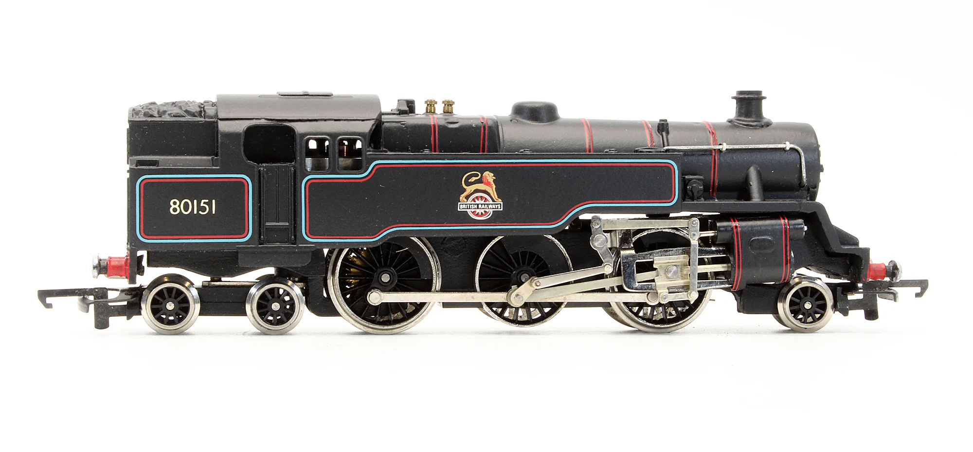 Pre-Owned W2279/5P BR Lined Black 2-6-4 Standard Tank '80151' Steam Locomotive - Image 3