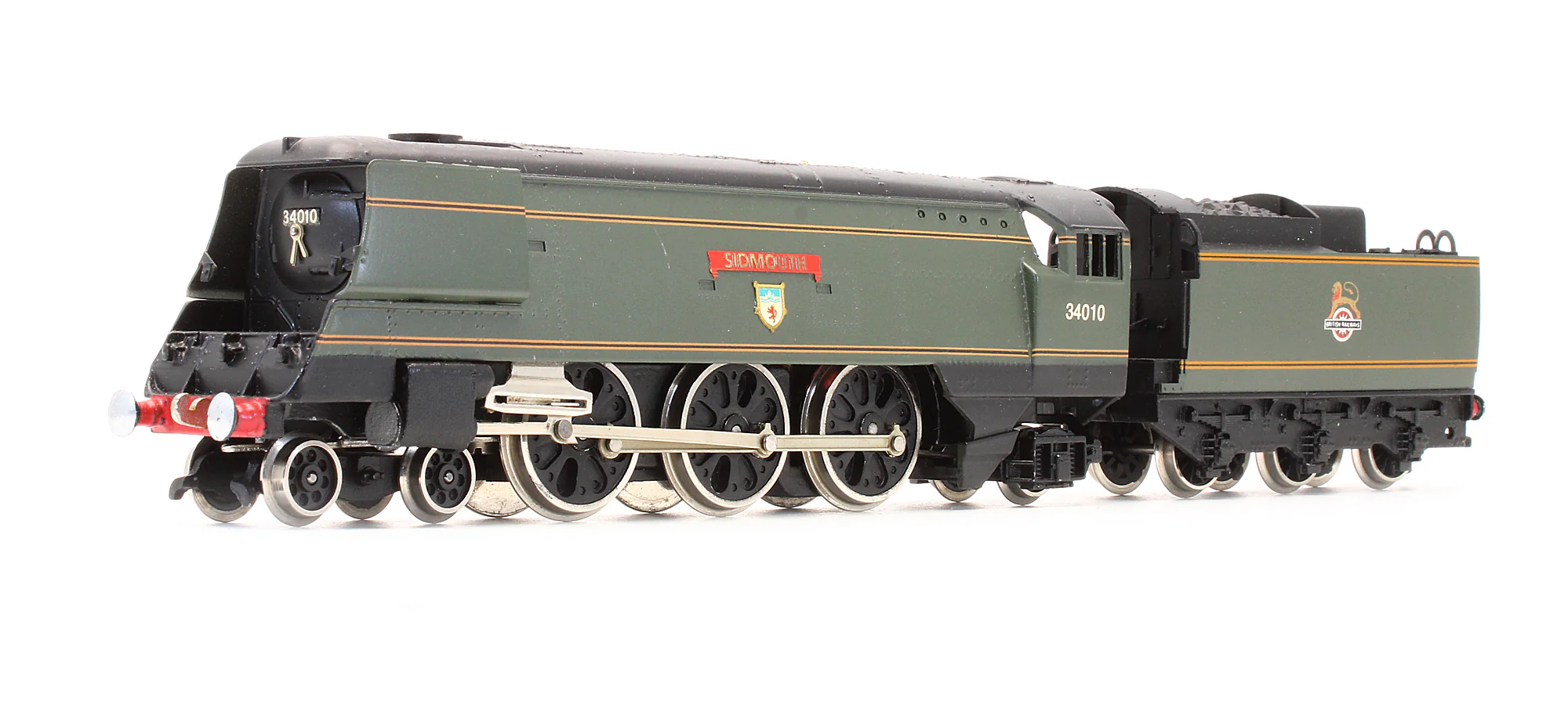 Pre-Owned W2291 BR Green Streamlined 4-6-2 'Sidmouth' 34010 Steam Locomotive