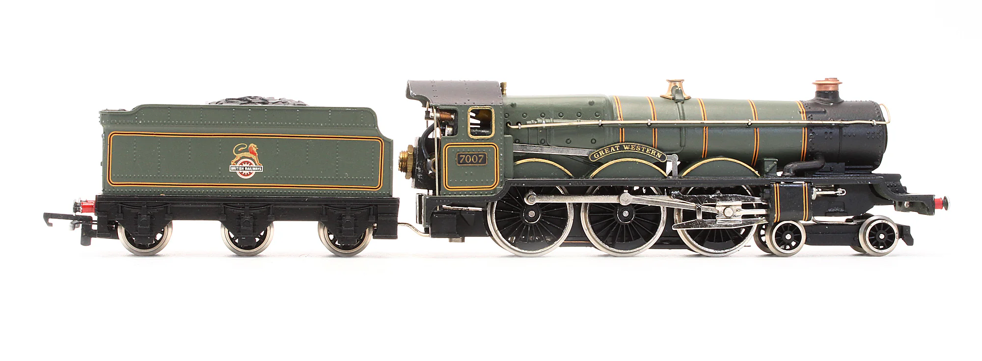 Pre-Owned W2400 BR Green 4-6-0 Castle Class 'Great Western' 7007 Steam Locomotive - Limited Edition - Image 3