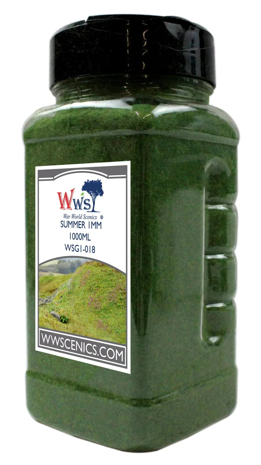 WSG1-018 1mm Summer Static Grass - 1000g - Image 2