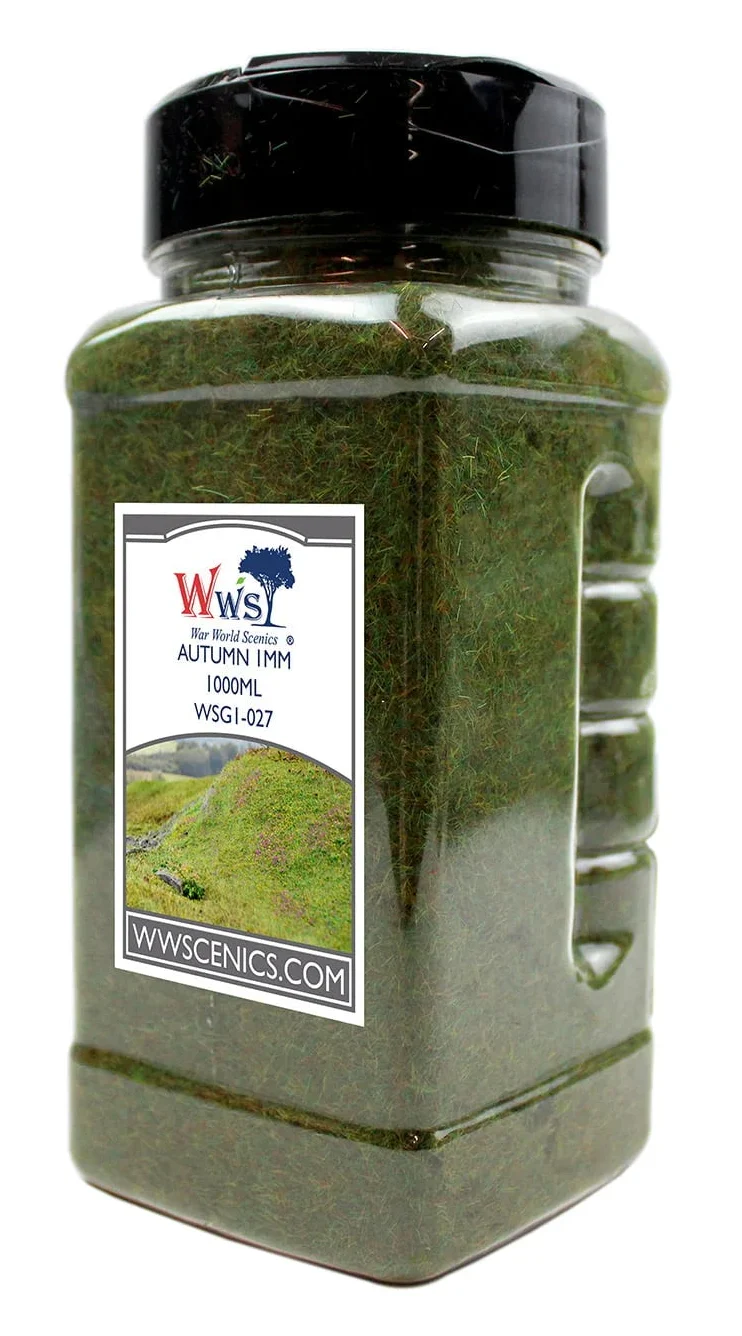 WSG1-027 1mm Autumn Static Grass - 1000g - Image 2