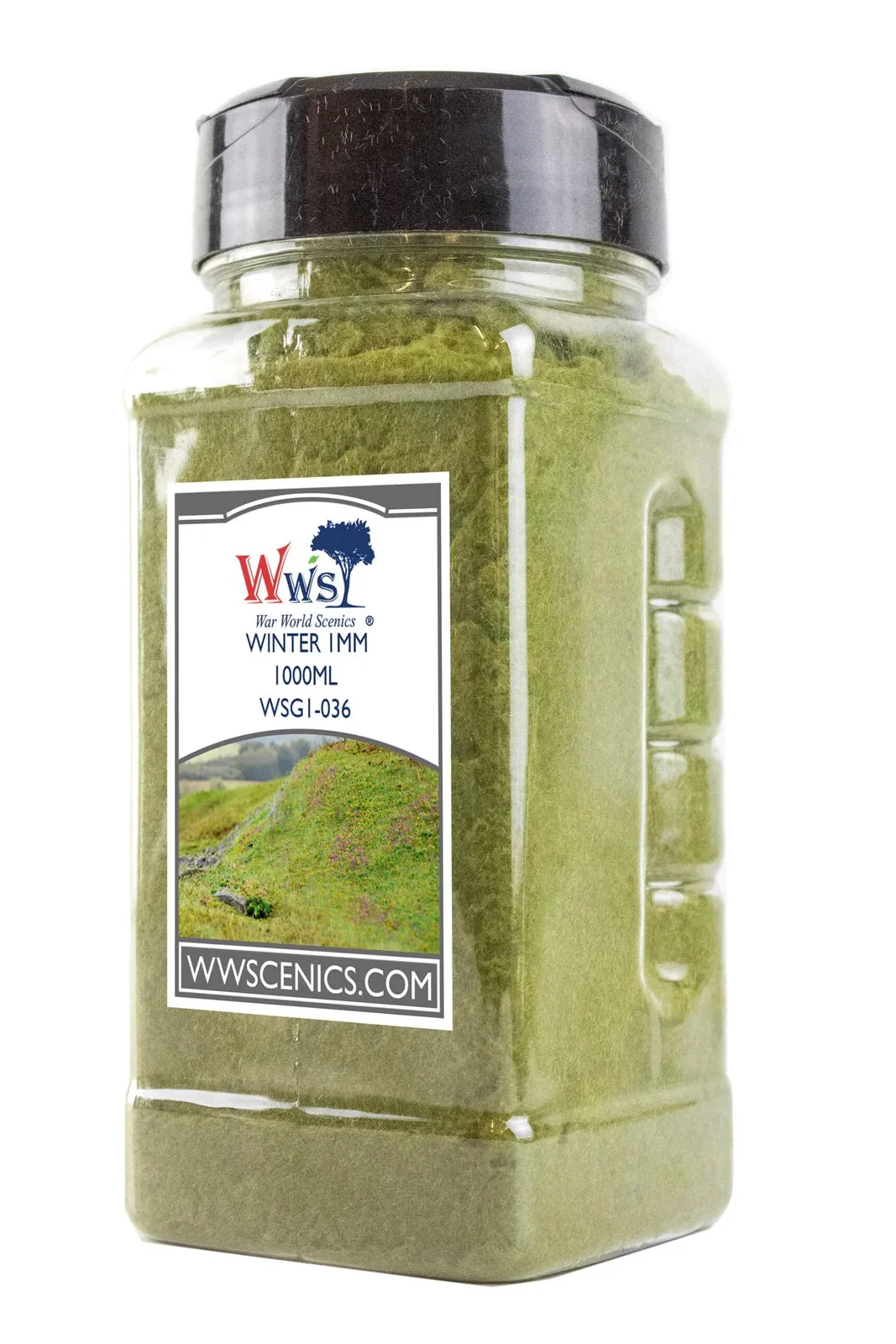 WSG1-036 1mm Winter Static Grass - 1000g - Image 2