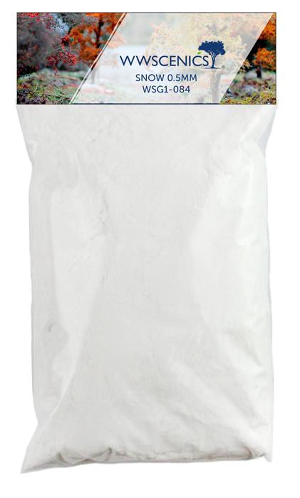 WSG1-084 WWS 0.5mm Snow Scatter Refill - 100g
