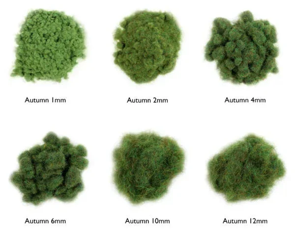 WSG2-022 WWS 2mm Autumn Static Grass Refill - 100g - Image 3