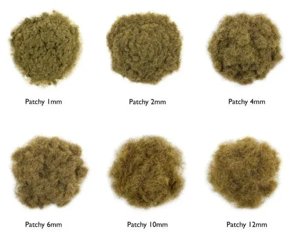 WSG4-045 WWS 4mm Patchy Static Grass - 1000ml Canister - Image 3