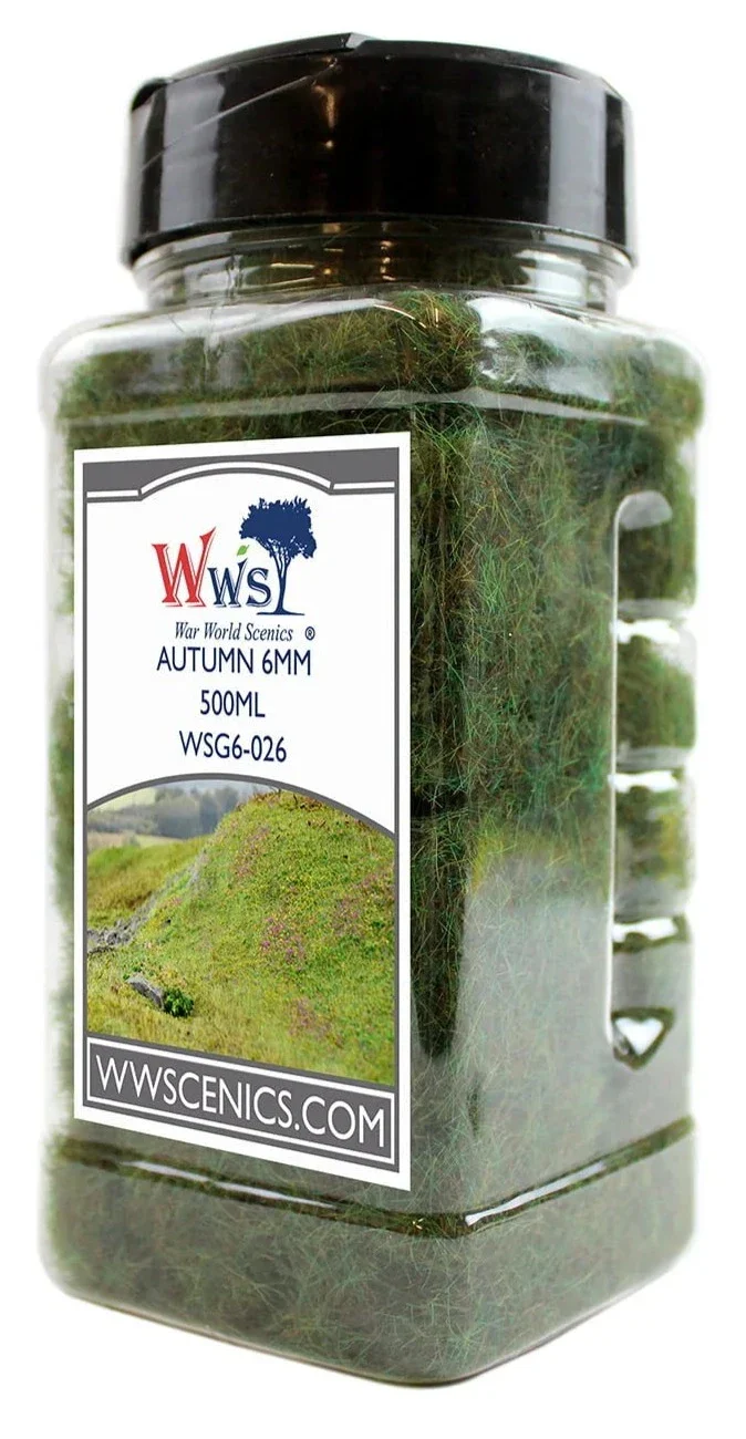WSG6-026 WWS 6mm Autumn Static Grass - 500ml Canister