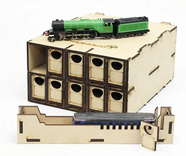 WSLC-016 WWS N-Gauge Loco Storage Box 10 Drawers - Image 2