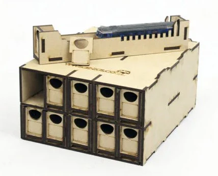 WSLC-016 WWS N-Gauge Loco Storage Box 10 Drawers - Image 9