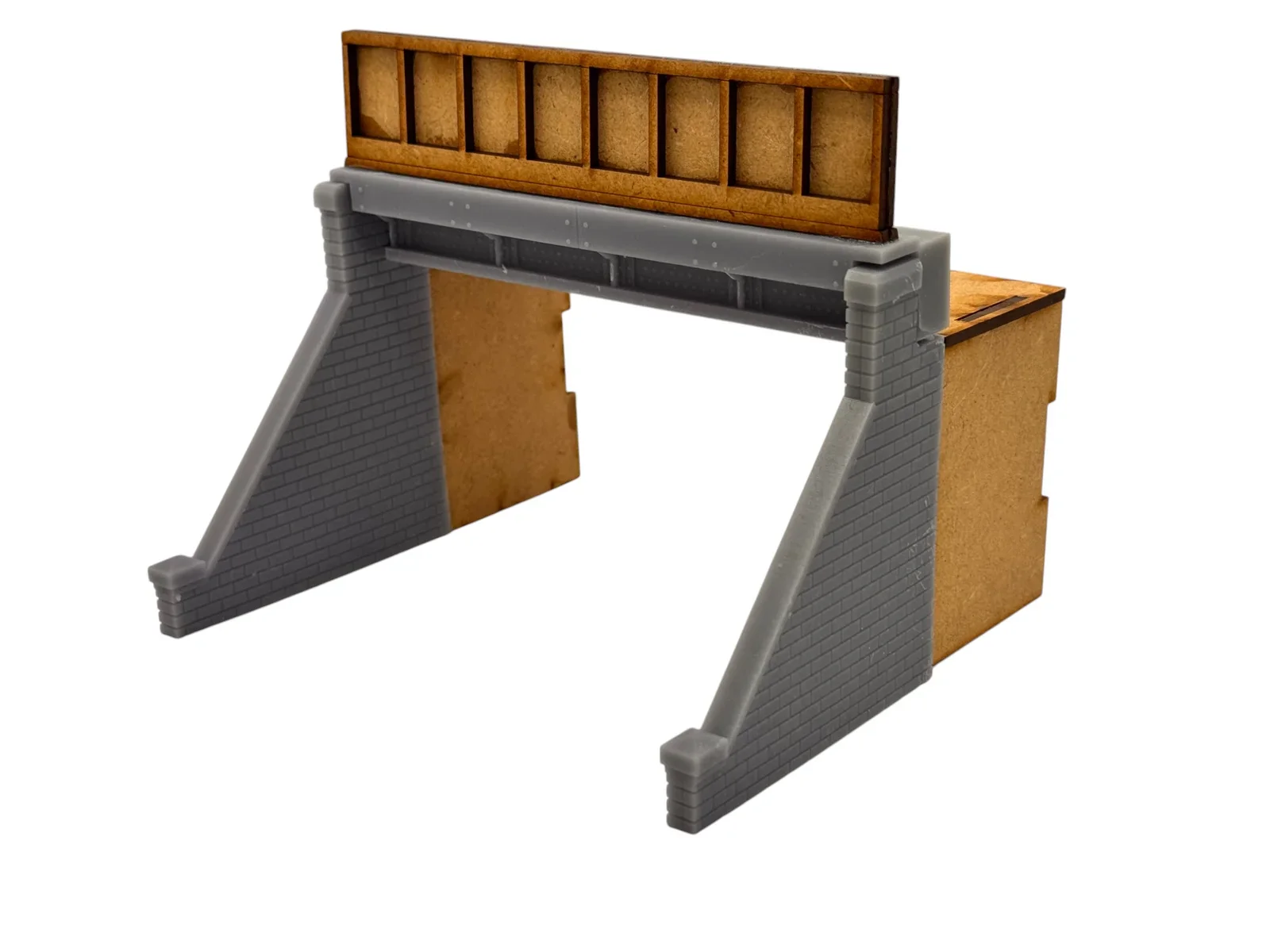 WSSK-029 OO/HO Gauge Iron Bridge – Single Sided / Single Track