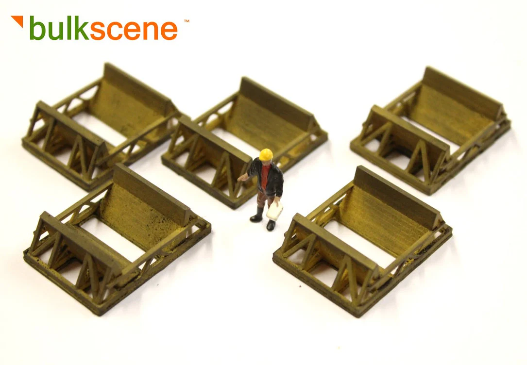 BSYWFCC5 Yellow Weathered Framed Steel Coil Cradles (x5)